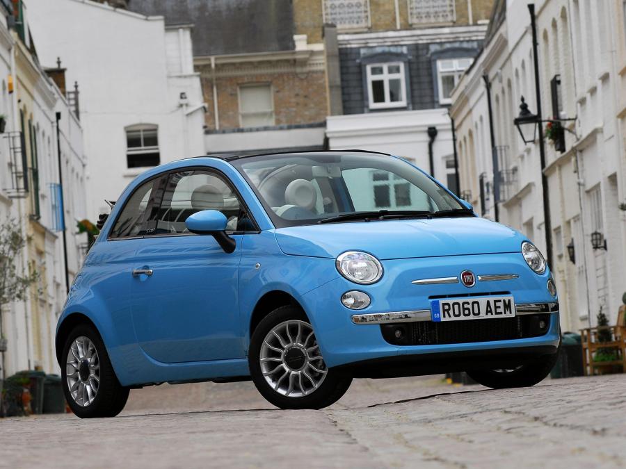  Fiat 500C TwinAir 2010 года  (UK) (фото 6 из 16)